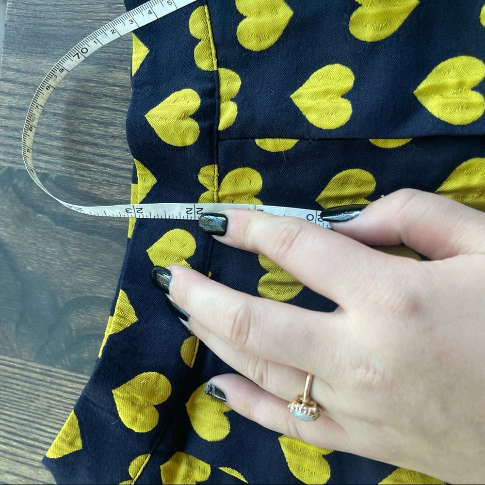 Twee Pleated heart layered midi skirt - Picture 3 of 4